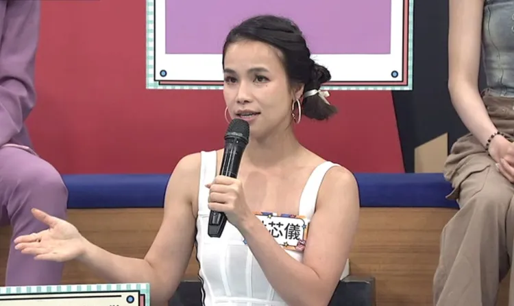 林芯儀比健美訓練過程痛苦不已。中天綜合提供