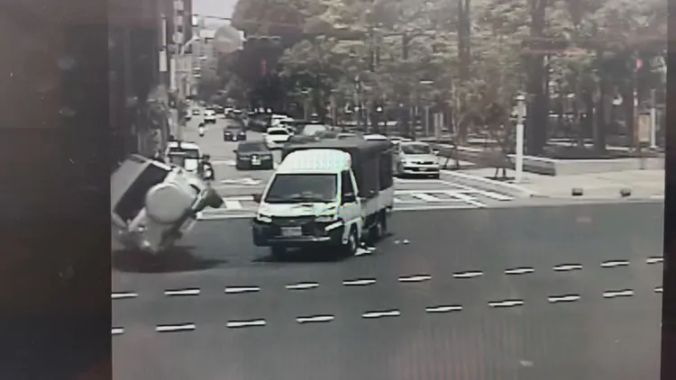 監視畫面另一個角度。民眾提供