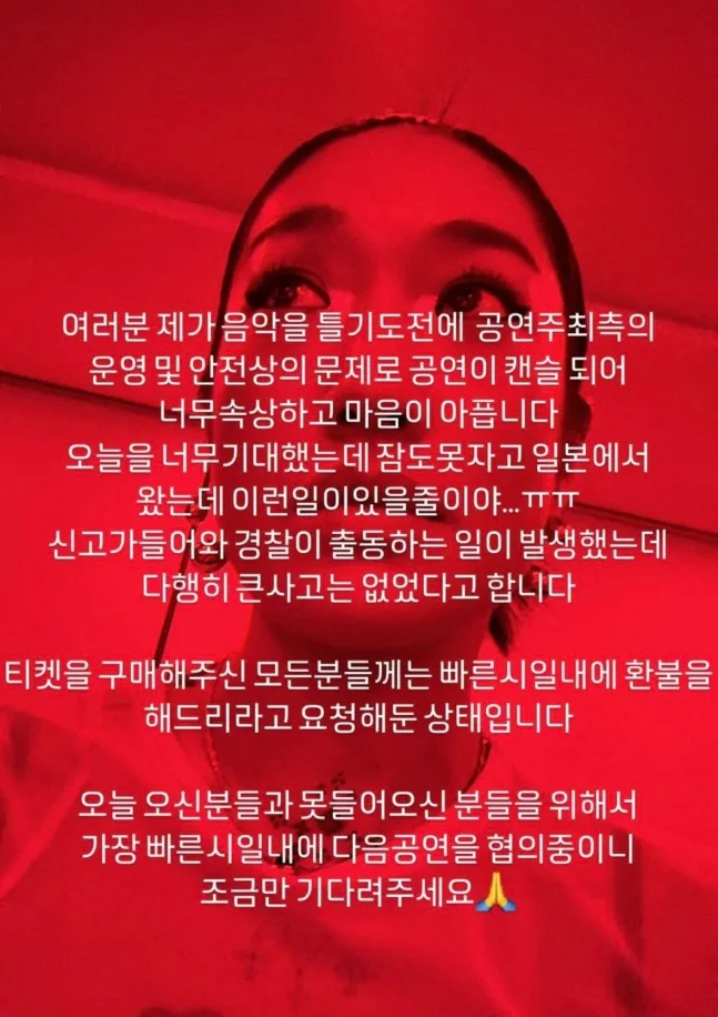 DJ Peggy Gou在IG發文道歉。翻攝DJ Peggy Gou IG