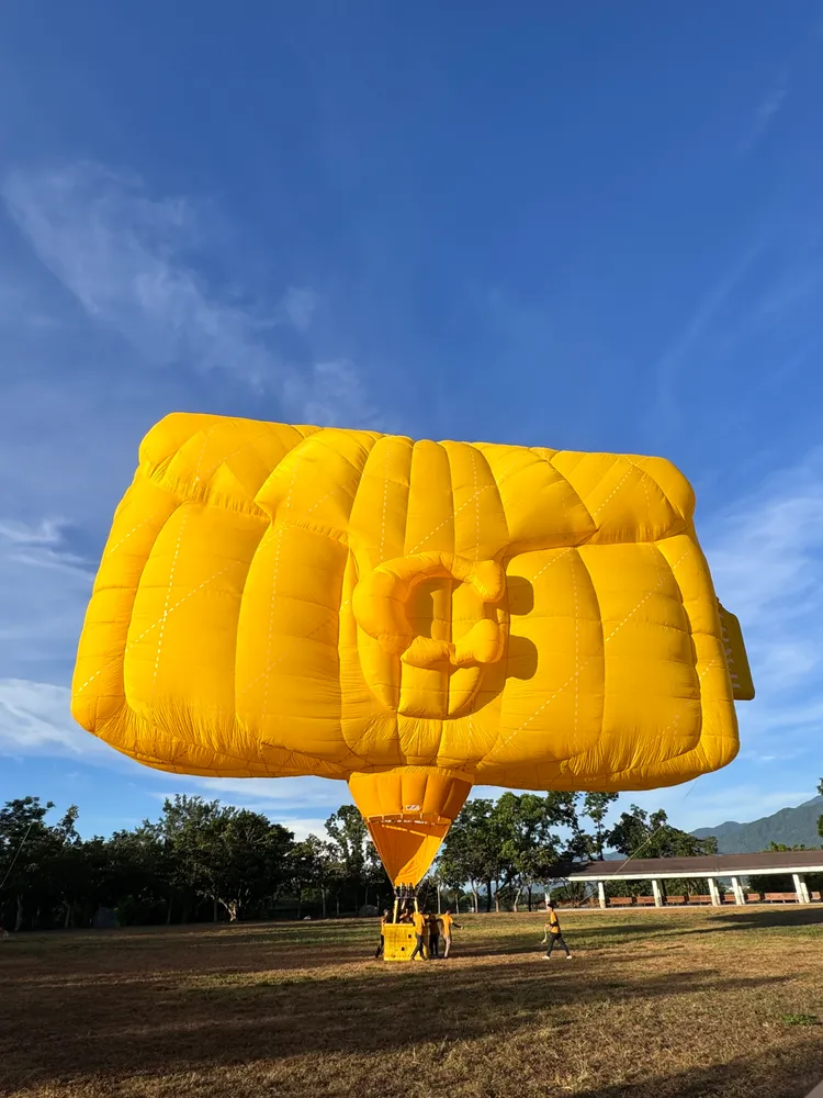 COACH也端出巨型尺寸的搶眼Tabby Balloon。劉旻君攝