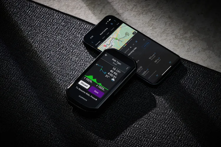 Edge 1050內建自行車離線地圖隨時尋找全球熱門路線、Garmin Pay及悠遊卡支付服務。Garmin提供。