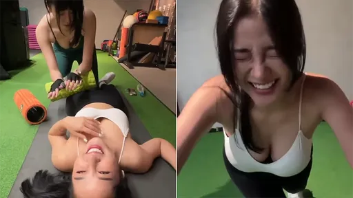 都是大奶啦!3姝重訓直播畫面太香了 「湘綾辣屁褲真的很神」