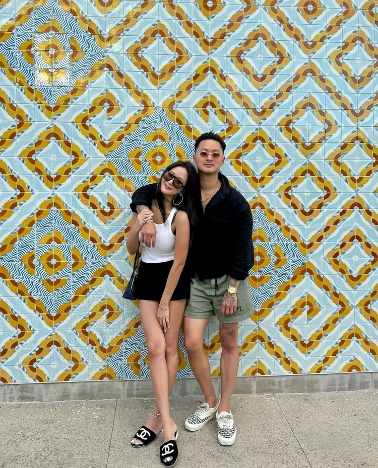 孫芸芸（左）弟弟與孫智宏擁有好感情。翻攝孫芸芸IG