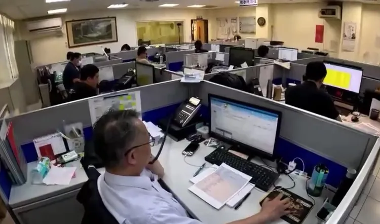 新北警局詐欺防制辦公室推動「機先阻詐」，主動查找本轄高發詐欺案類之潛在被害民眾。警方提供