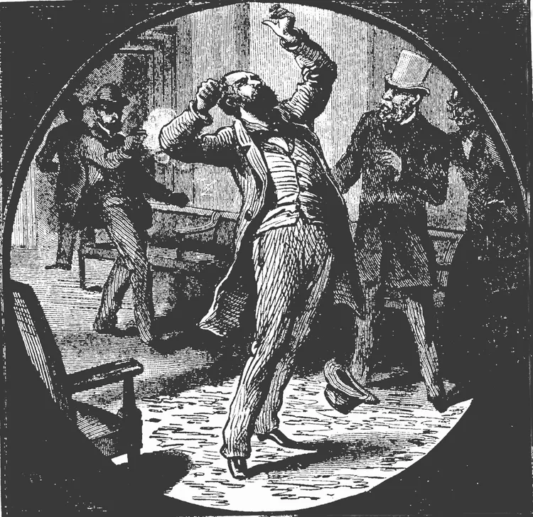 美國第20任總統加菲爾在火車站被槍殺。示意圖。美聯社
