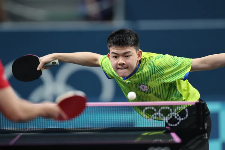 高承睿奧運打進16強。  中央社