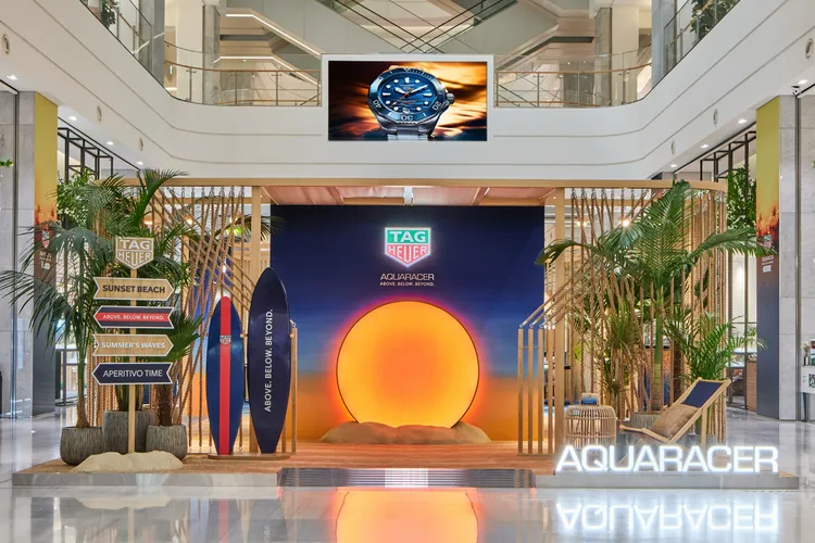 泰格豪雅為全新錶款在首爾開設獨家快閃店。品牌提供