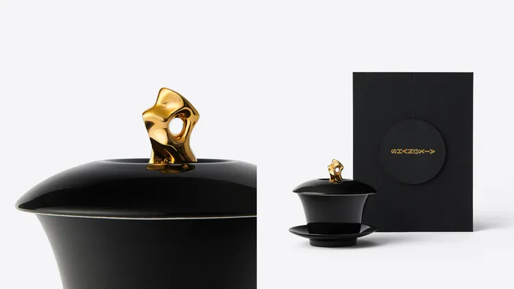 「如園太湖石香氛蠟燭」烏香玄境，5800元。品牌提供