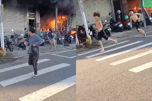 彰化透天厝火舌伴隨爆炸聲　逃生畫面曝光！共3死3傷