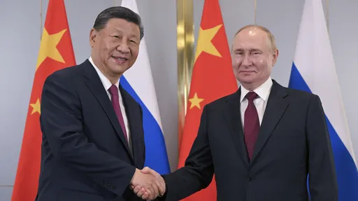 抱團取暖？普丁、習近平上合組織峰會場邊會談　2個月內2度聚首