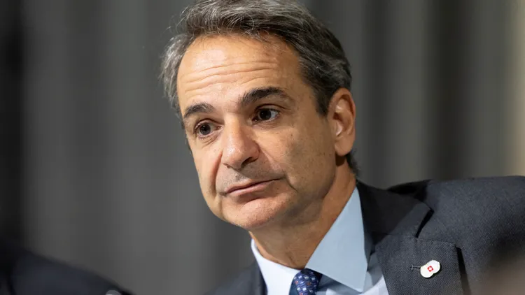 希臘總理米佐塔基斯（Kyriakos Mitsotakis）。路透社