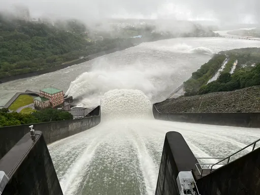凯米带来8座石门水库! 逾17亿吨水「灌饱」由北到南水库