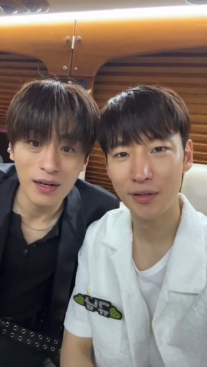 李帝勳（右）與具教煥有望繼《絕地逃生》後，2度合作《信號2》。翻攝李帝勳IG