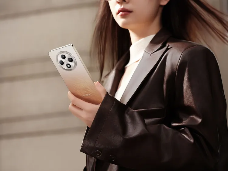 OPPO Reno12 F搭載5000 萬畫素主鏡頭。OPPO提供。