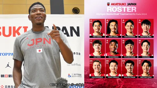 亞洲唯一勁旅!八村壘、渡邊雄太領銜 日本奧運男籃12人名單出爐
