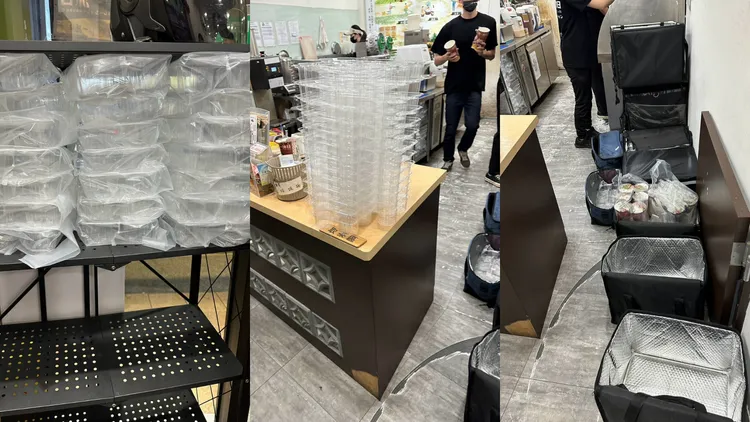 另有民眾發現一沐日時常訂單大爆滿。翻攝Threads