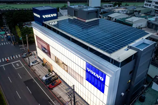 VOLVO布建再生能源减碳有成 在台碳排量目标年减30%