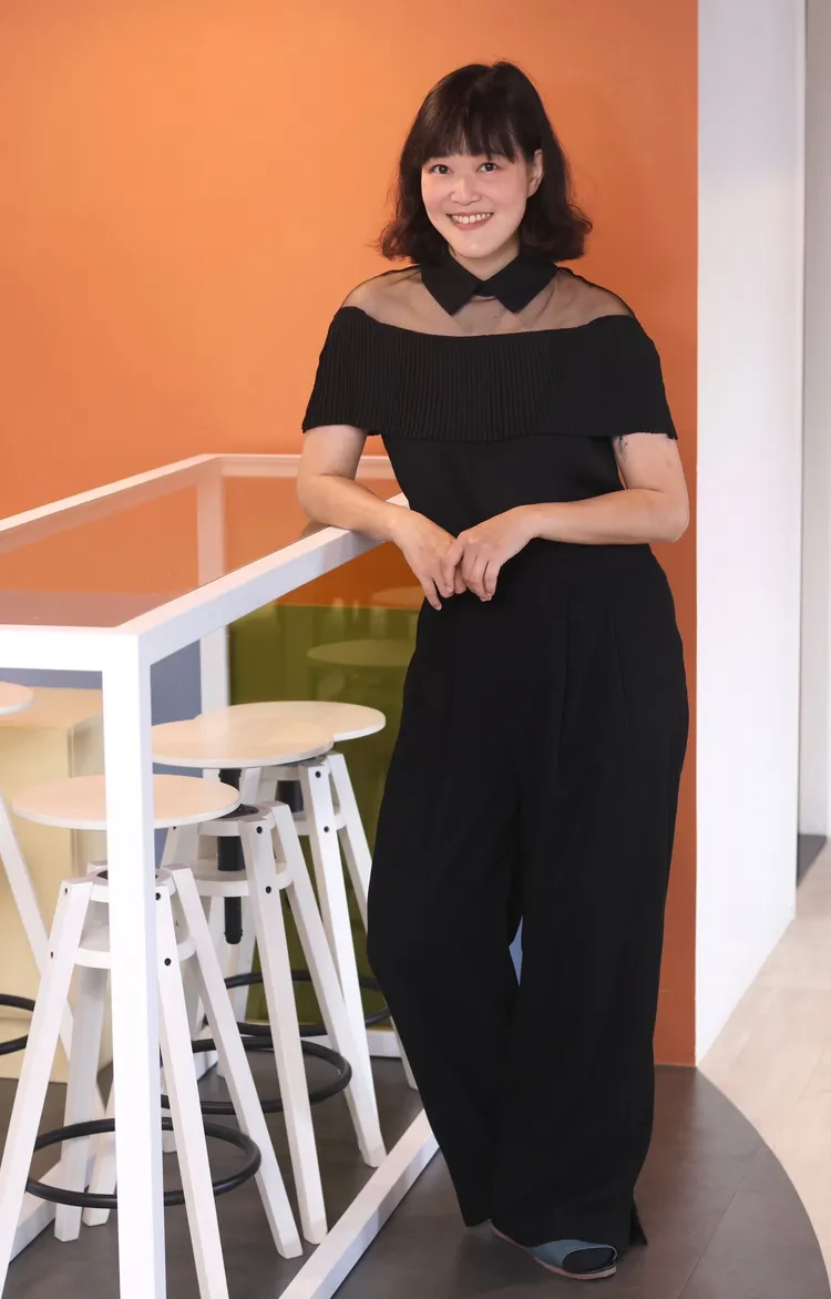 張擎佳形容自己曾是「小國珍」。