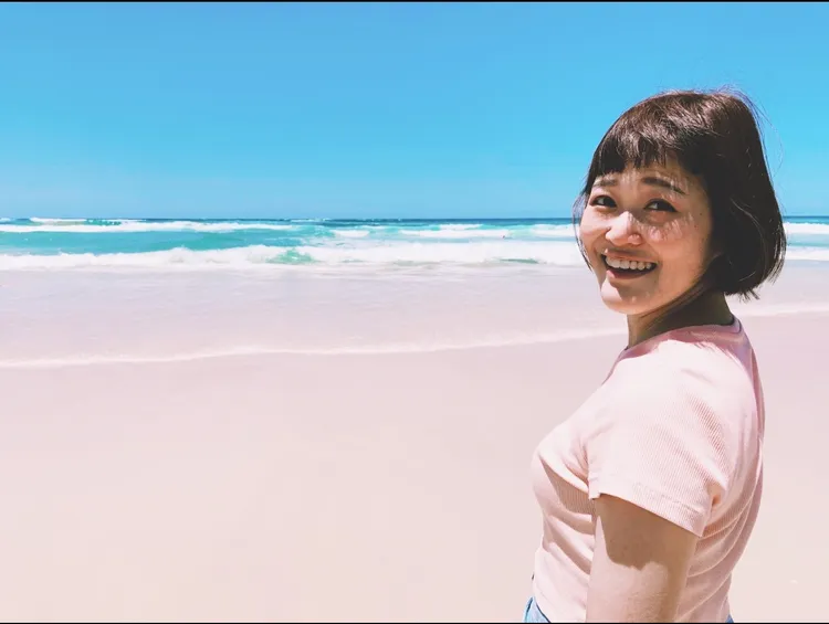 張擎佳笑稱已5年單身「乏人問津」。張擎佳提供