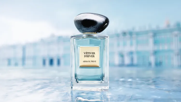 GIORGIO ARMANIARMANI/PRIVÉ高級訂製淡香水花園系列巴比倫香根草，50ml／5200元、100ml／7650元。品牌提供
