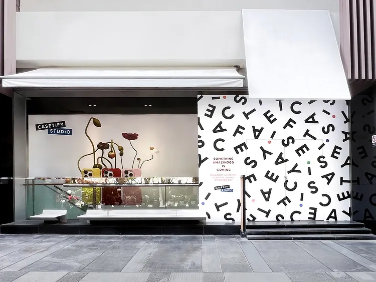 CASETiFY宣布插旗勤美誠品綠園道，全台首間街邊門市將於8月上旬盛大開幕。CASETiFY提供。