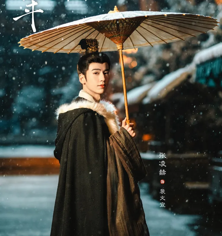 張凌赫在新戲《度華年》演宰相被說像扮家家酒。劇照