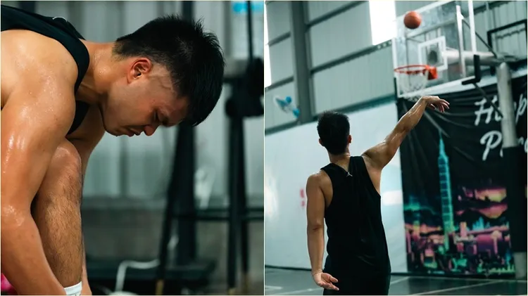 台灣球員林胤軒將在東海海盜隊出賽。林胤軒提供