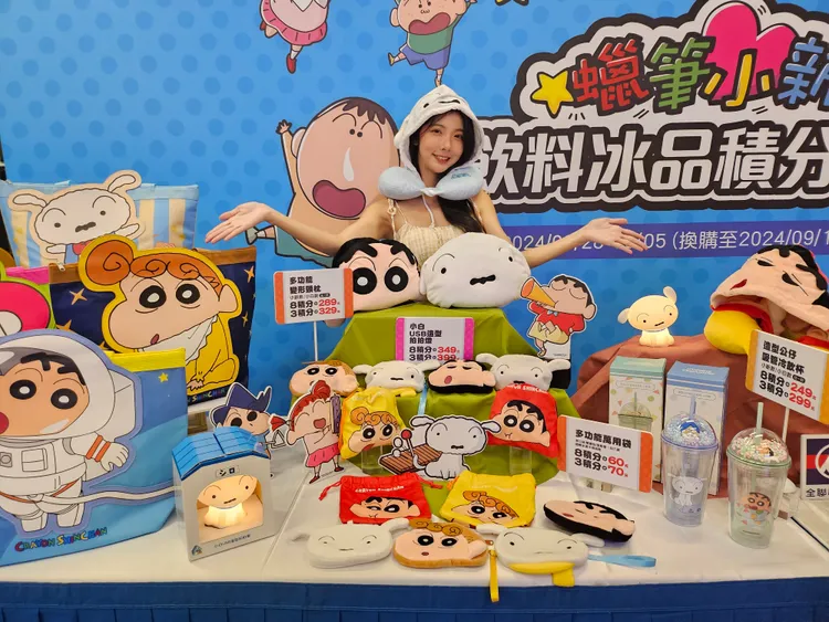 全聯歷來聯名商品以蠟筆小新反應最好。全聯提供