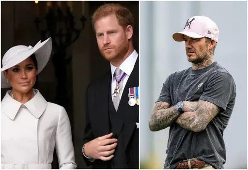 梅根馬可慫恿哈利王子冷落足球金童 4年後貝克漢報一箭之仇