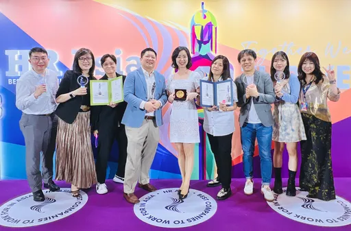 GroupM群邑台灣第三次榮獲HR ASIA亞洲最佳企業雇主獎及首次獲頒多元、平等和包容獎