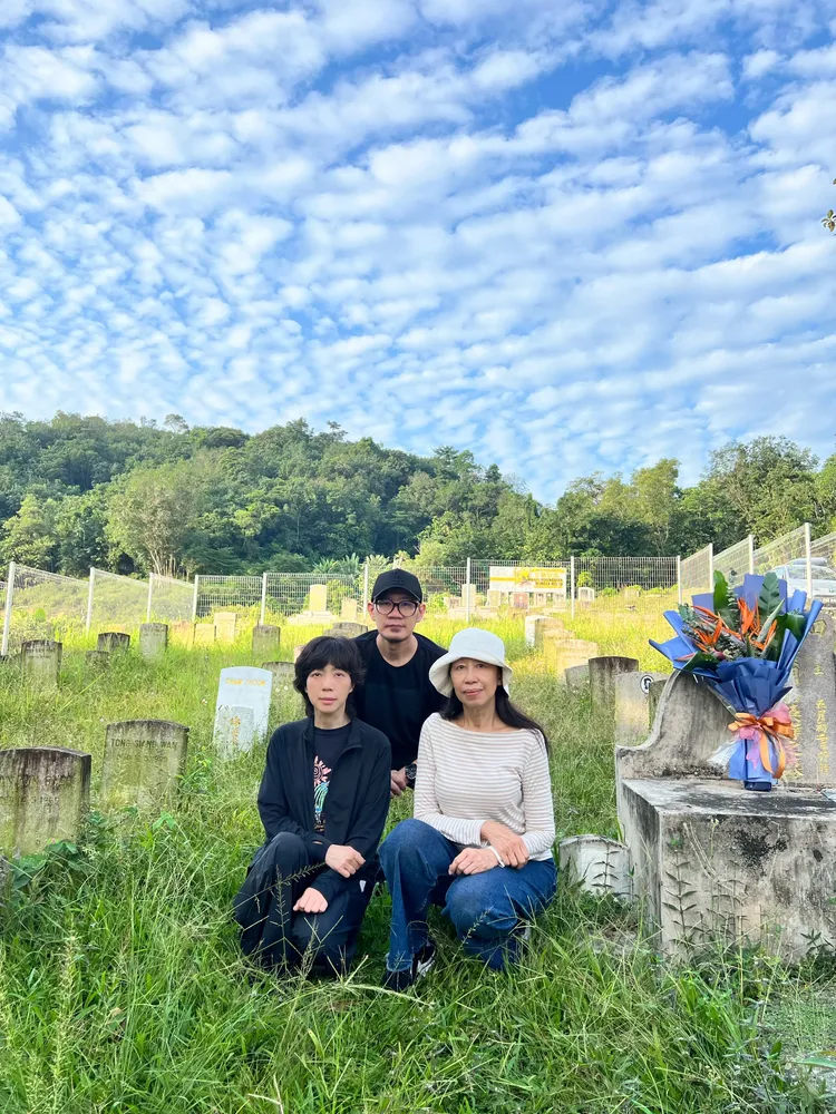 三人義山合照。原點概念提供