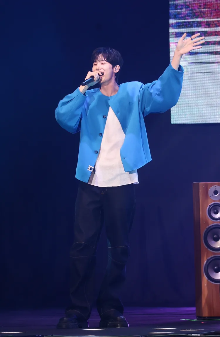 邊佑錫日前在台開粉絲見面會，迴響熱烈。資料照片