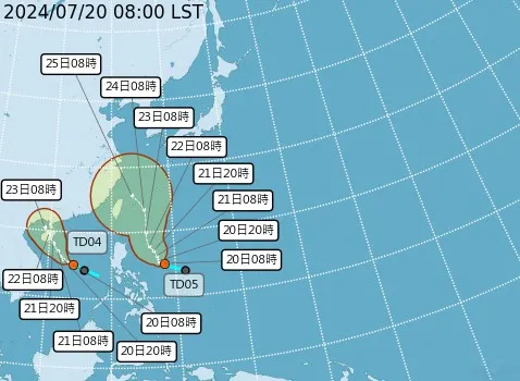 「凱米」颱風生成!最新路徑圖曝光 接近台灣時恐達中颱以上