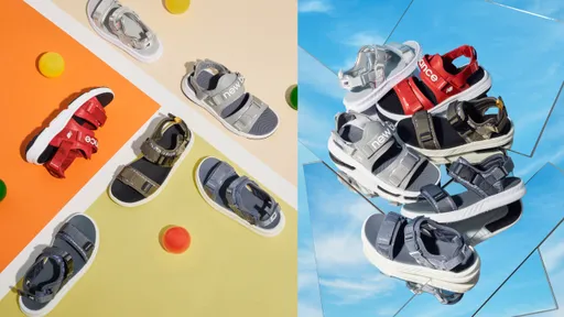 熱浪來襲!腳上布料也要越少越好 NB涼拖鞋推新色時髦又百搭