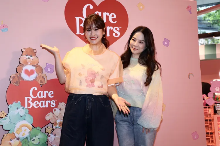 吳姍儒（左）與楊秀蓉。彭欣偉攝