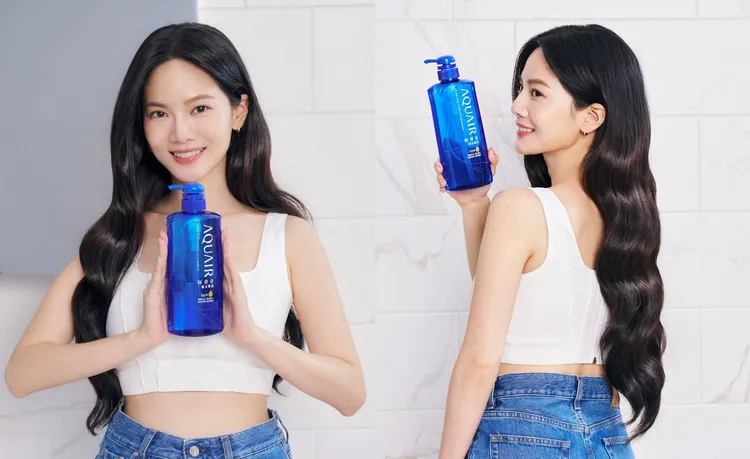 曾之喬夏日愛用阿葵亞髮品享受沐浴Me Time。品牌提供