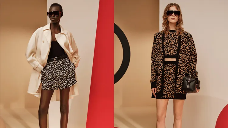 豹紋印花貫穿Max Mara早秋系列。品牌提供