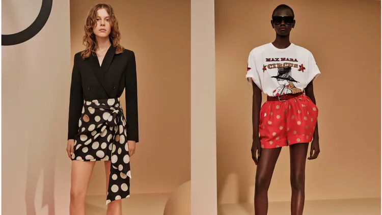 圓點印花、馬戲團圖樣都是重點元素。品牌提供