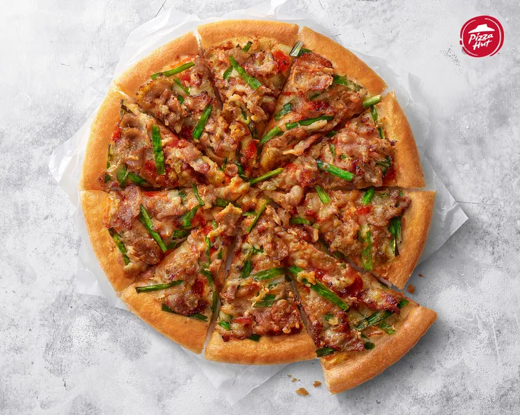 韓式醬烤牛肉口味披薩。必勝客提供