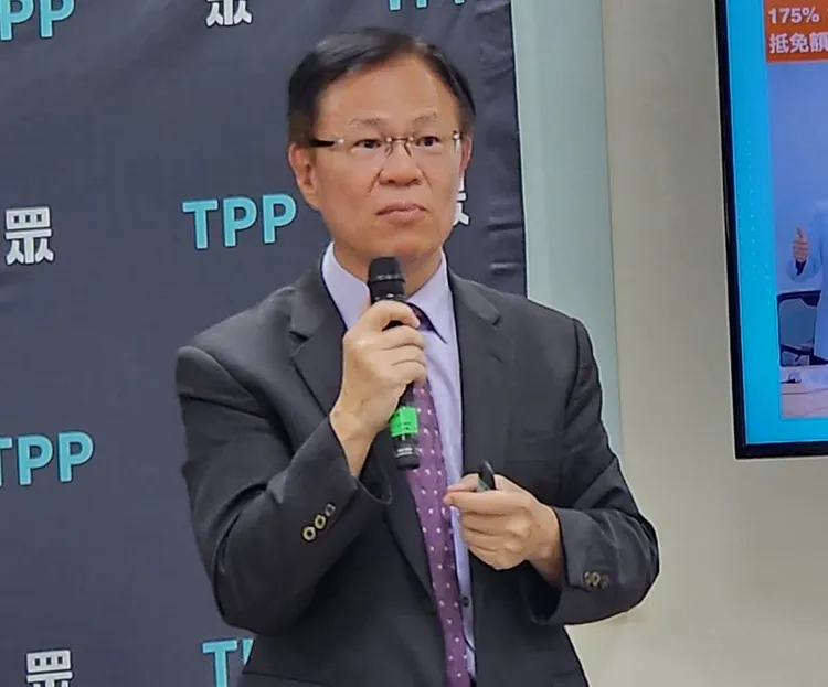 台灣民眾黨立委張啟楷。張啟楷辦公室提供