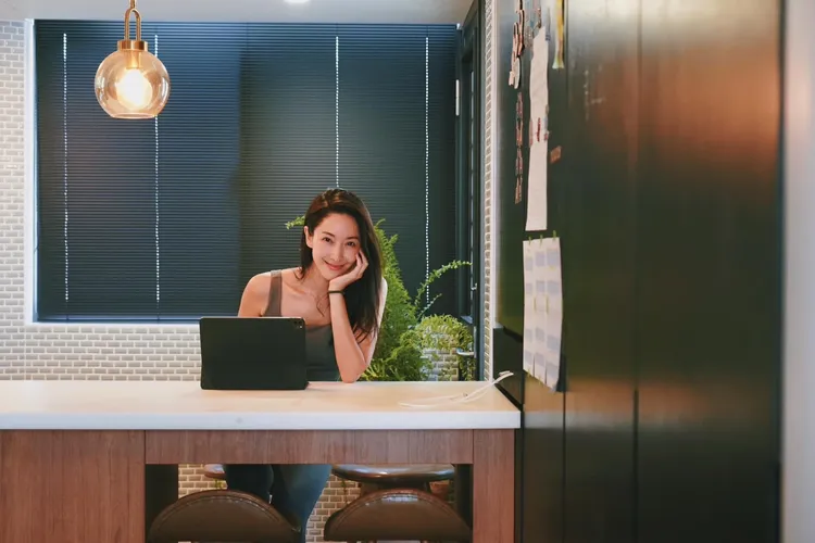 隋棠在家中模樣。翻攝隋棠臉書