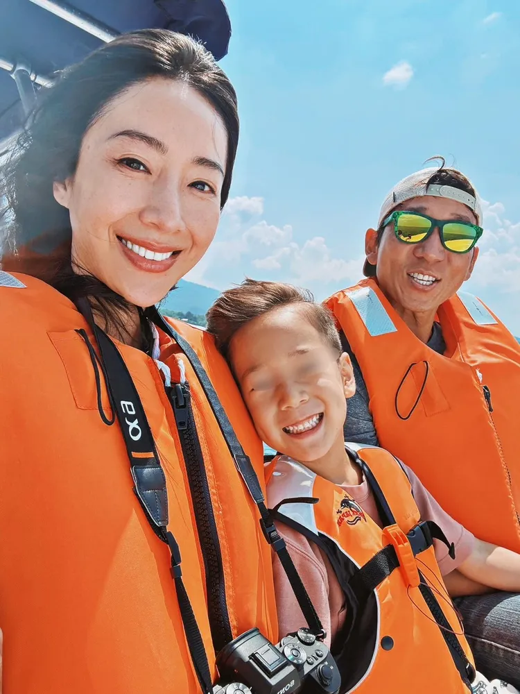 暑假是帶孩子出遊好時機。翻攝隋棠臉書