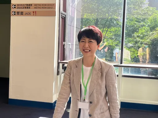 陳水扁現身民進黨全代會投票中執委 陳亭妃:感謝所有兄弟姊妹相挺