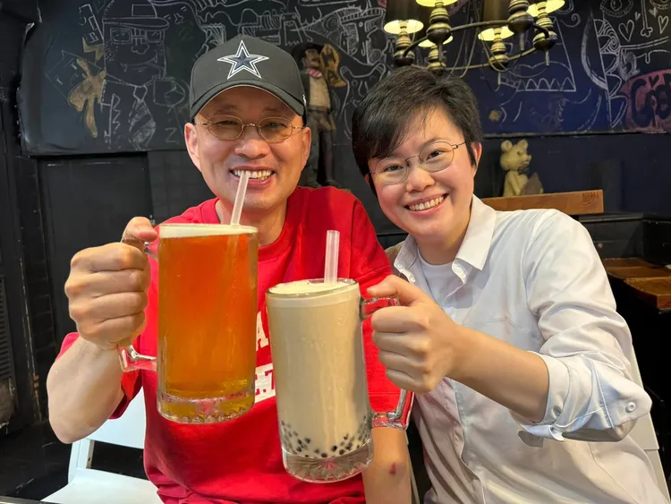 台中市議員陳俞融學生時期一個禮拜要來4、5天，聽到收攤消息非常不捨。台中市議員陳俞融提供