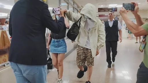 「認知作戰」賓士男先衝AIT再撞總統府　下場出爐！20萬交保再責付他口中的「特務妻」