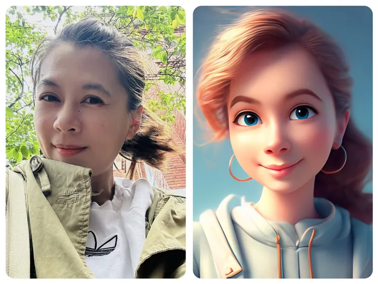 三星為One UI 6.1.1加入「人像棚拍」可建立3D卡通、水彩等不同風格肖像AI功能。趙筱文 攝影。
