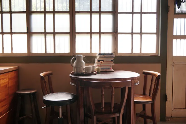 莫索分享空間內有著舒服的氛圍。S.H.攝