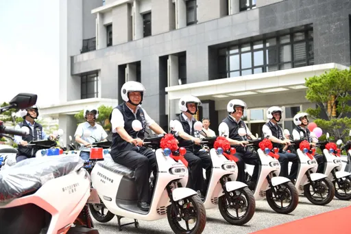 中市警局大手筆採購450輛電動機車　捷運警察優先配置