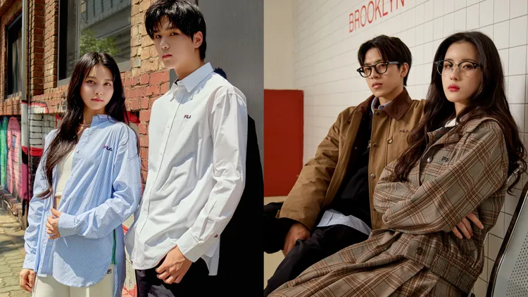 FILA將音樂元素注入主打的復古時髦個性之中。品牌提供