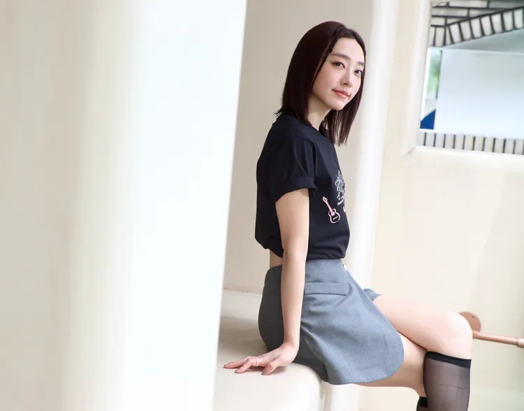 席惟倫飾演校花。攝影中心攝